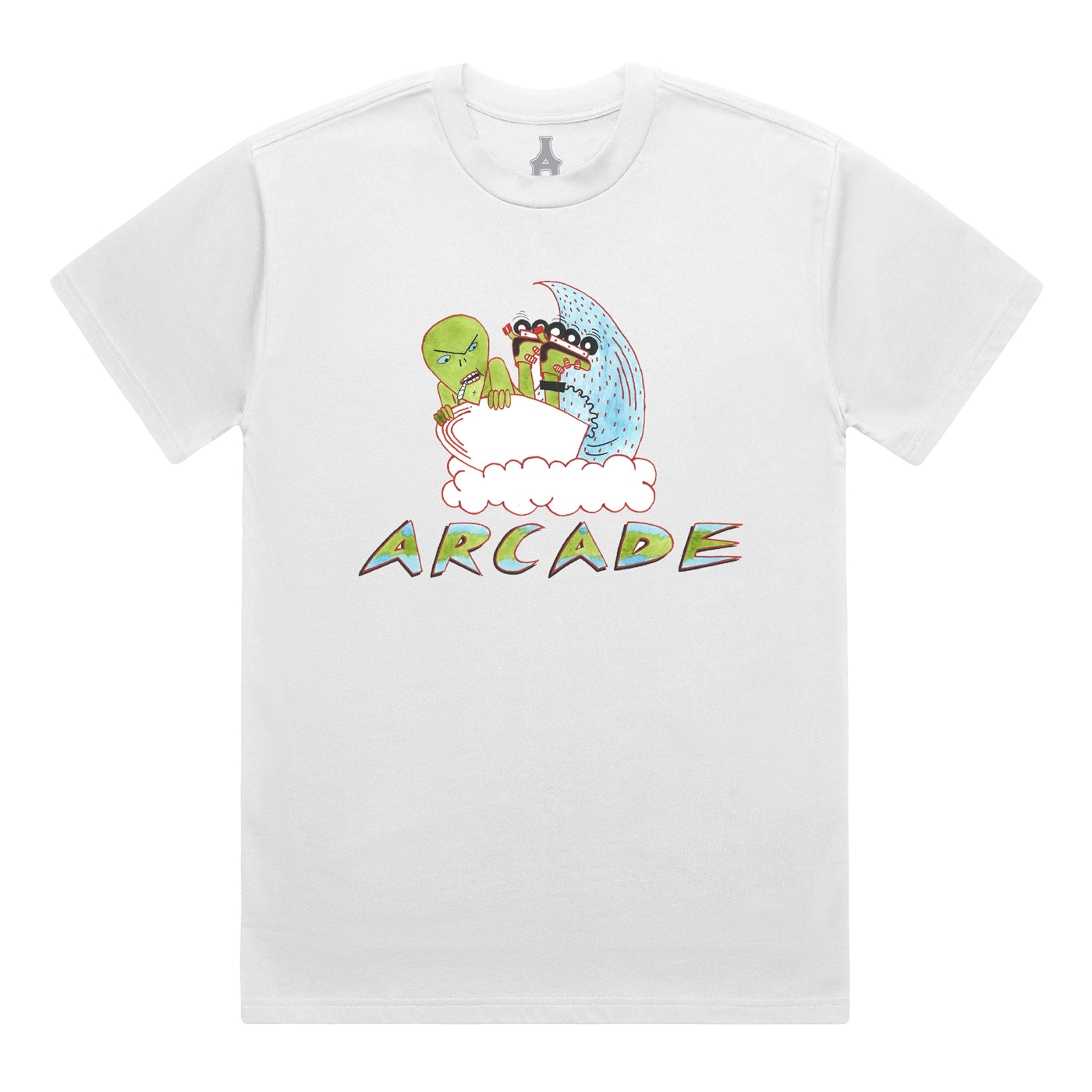 Alien Tee -White