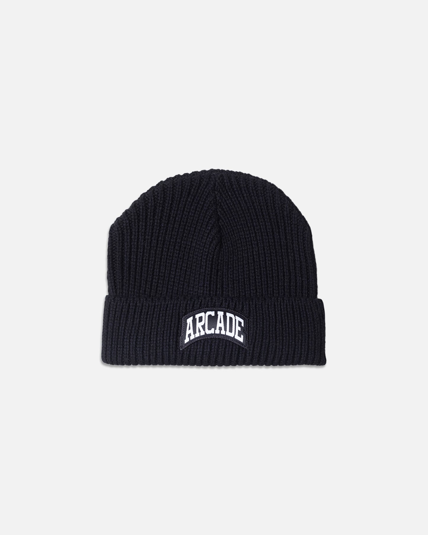 Arch Patch Beanie – Black