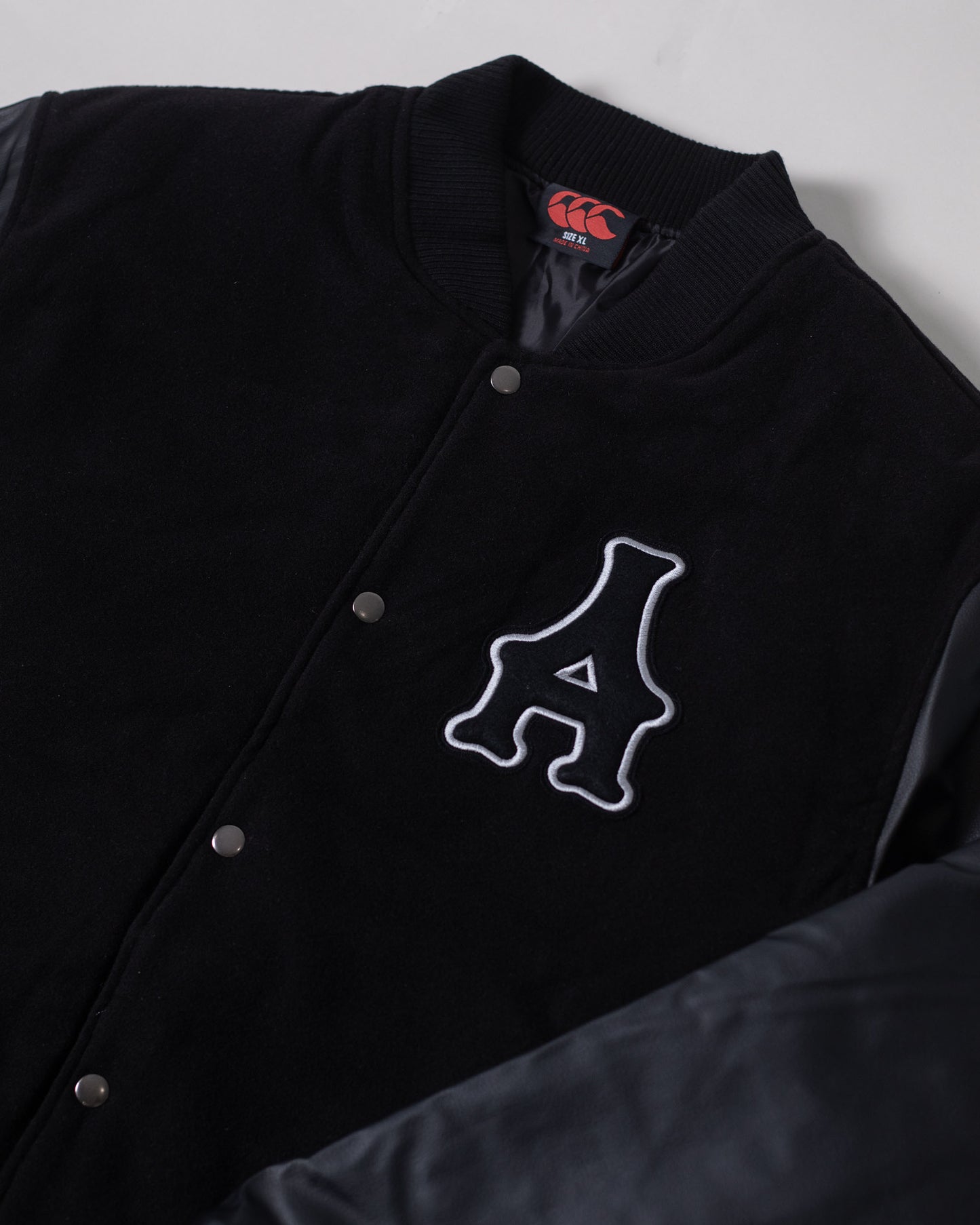 Arcade x Canterbury Letterman Jacket —