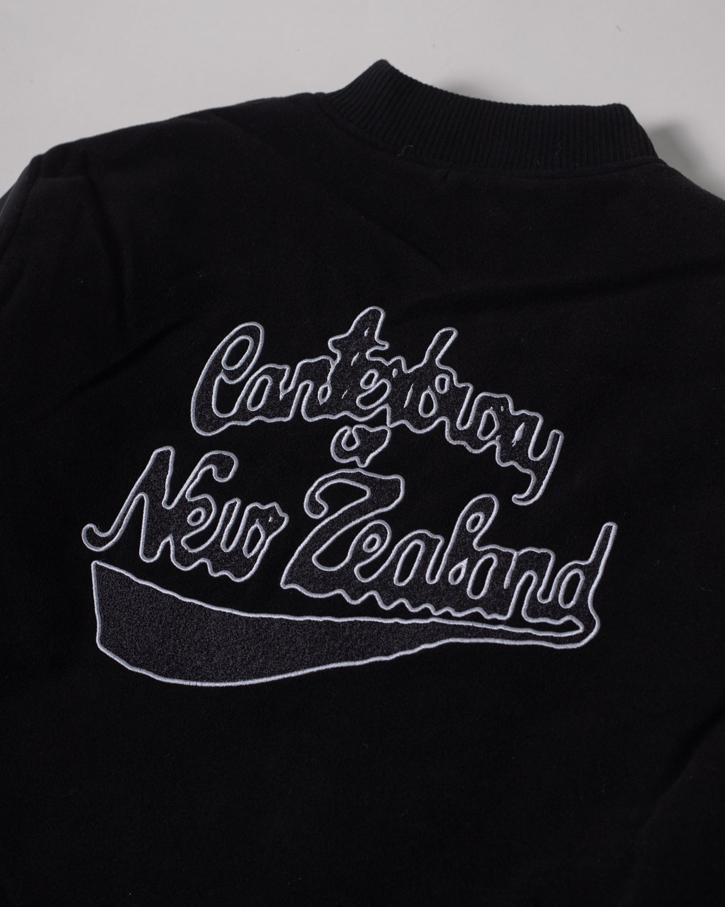 Arcade x Canterbury Letterman Jacket —
