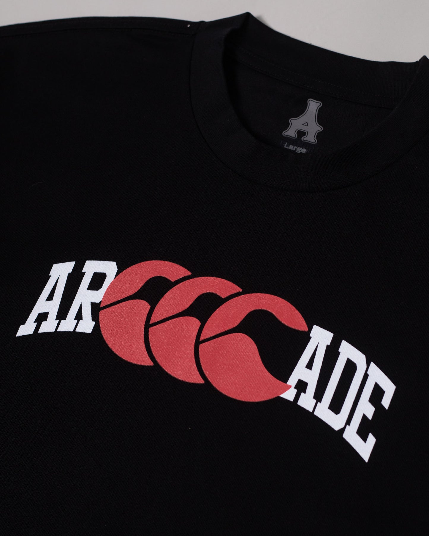 Arcade x Canterbury LS Tee – Black —