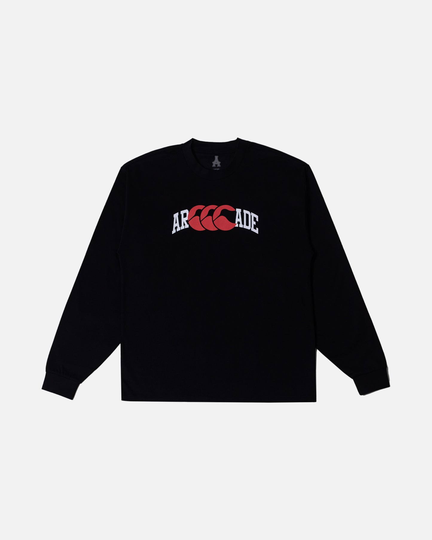 Arcade x Canterbury LS Tee – Black —