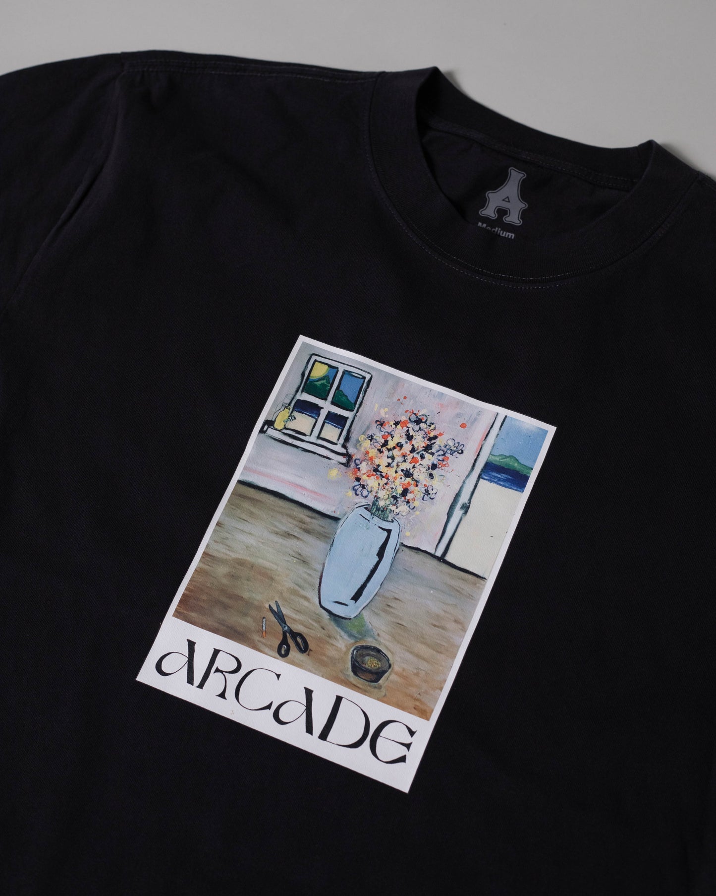 Vase Tee – Black