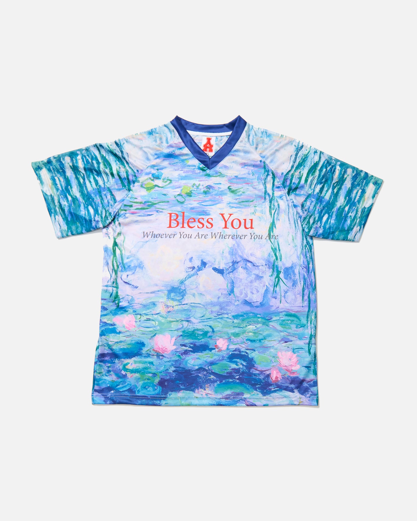 Bless You Football Jersey (Waterlily)