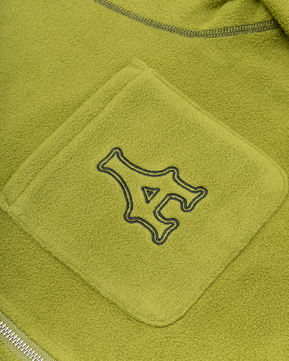 Contrast Stitch Polar Fleece Shirt