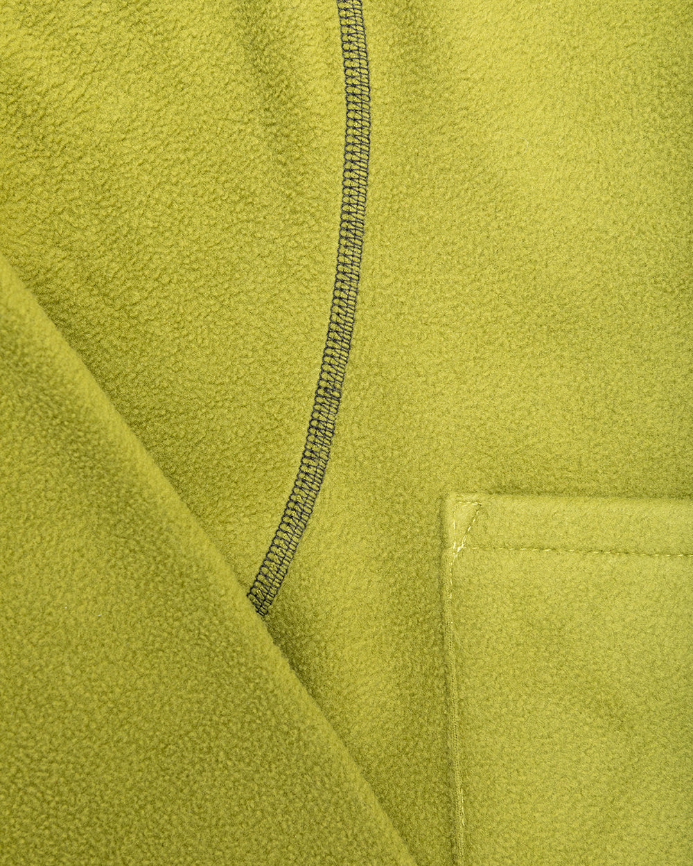 Contrast Stitch Polar Fleece Shirt