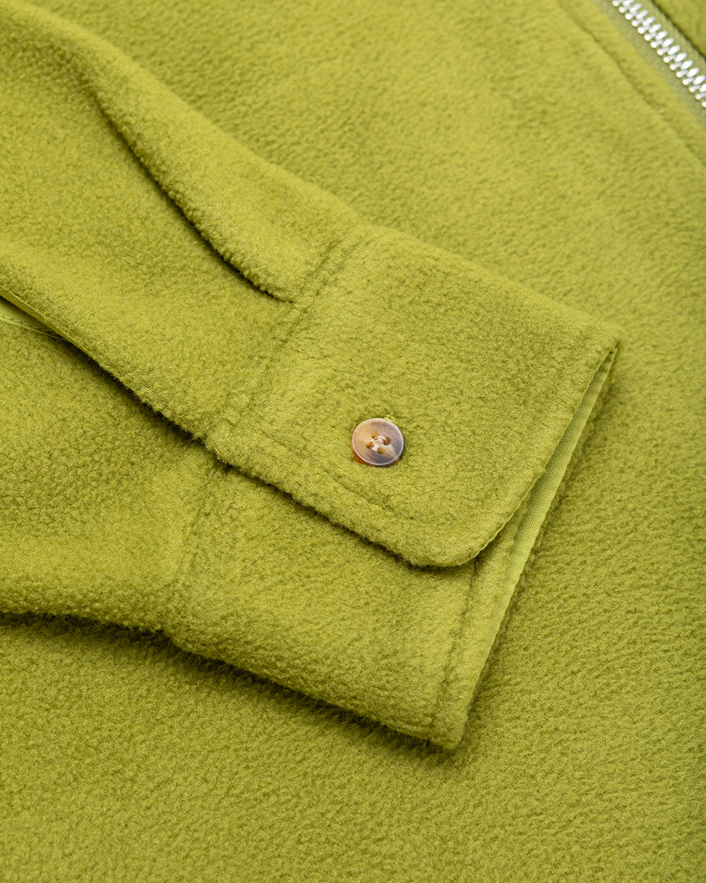 Contrast Stitch Polar Fleece Shirt