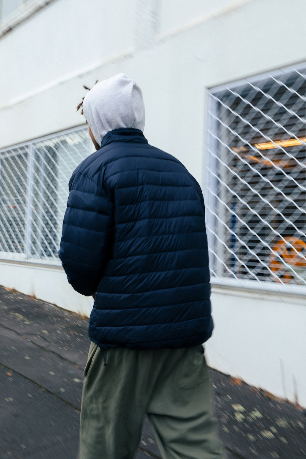 Arc Puffer Jacket Navy