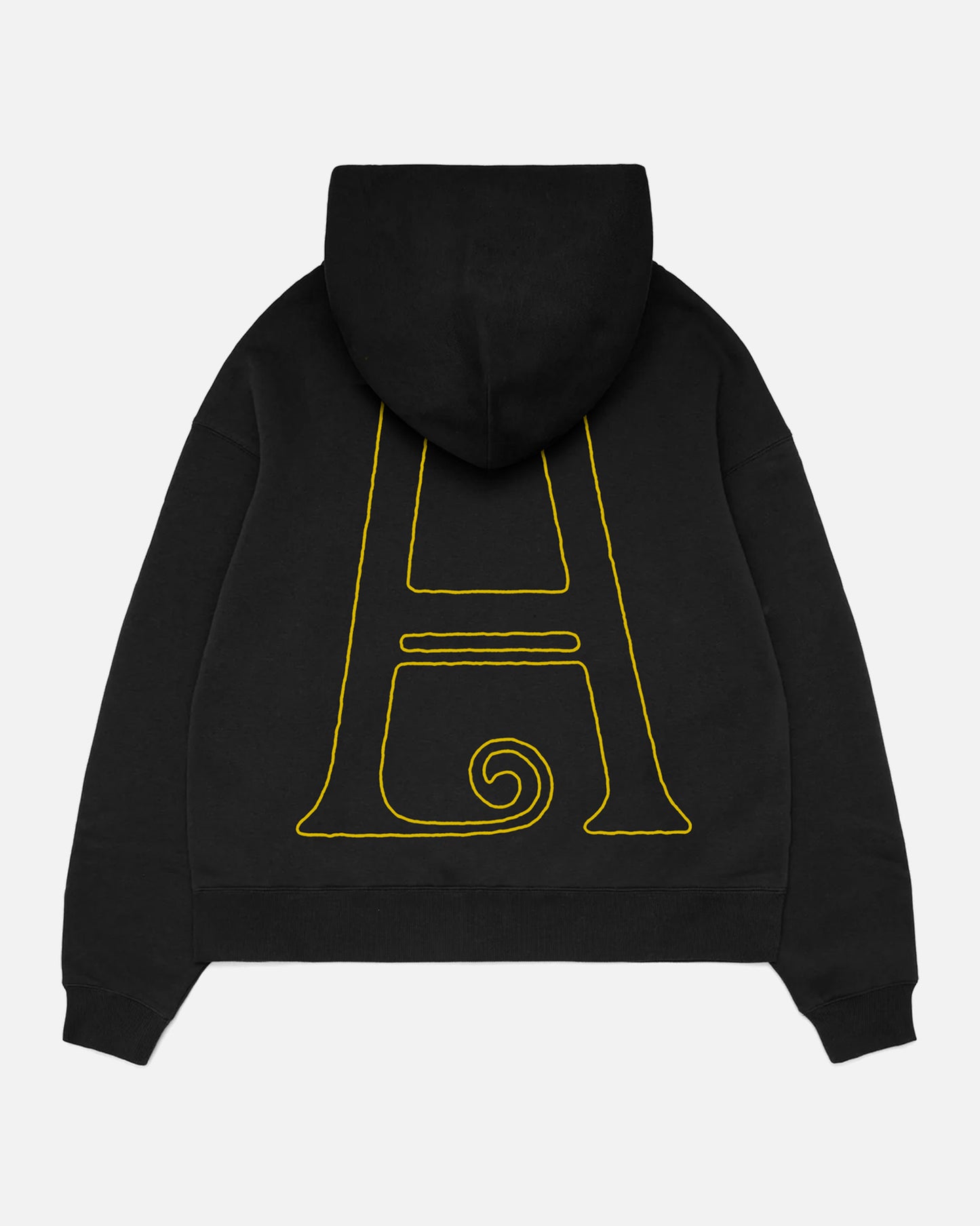 Big Zipper Hood - Black