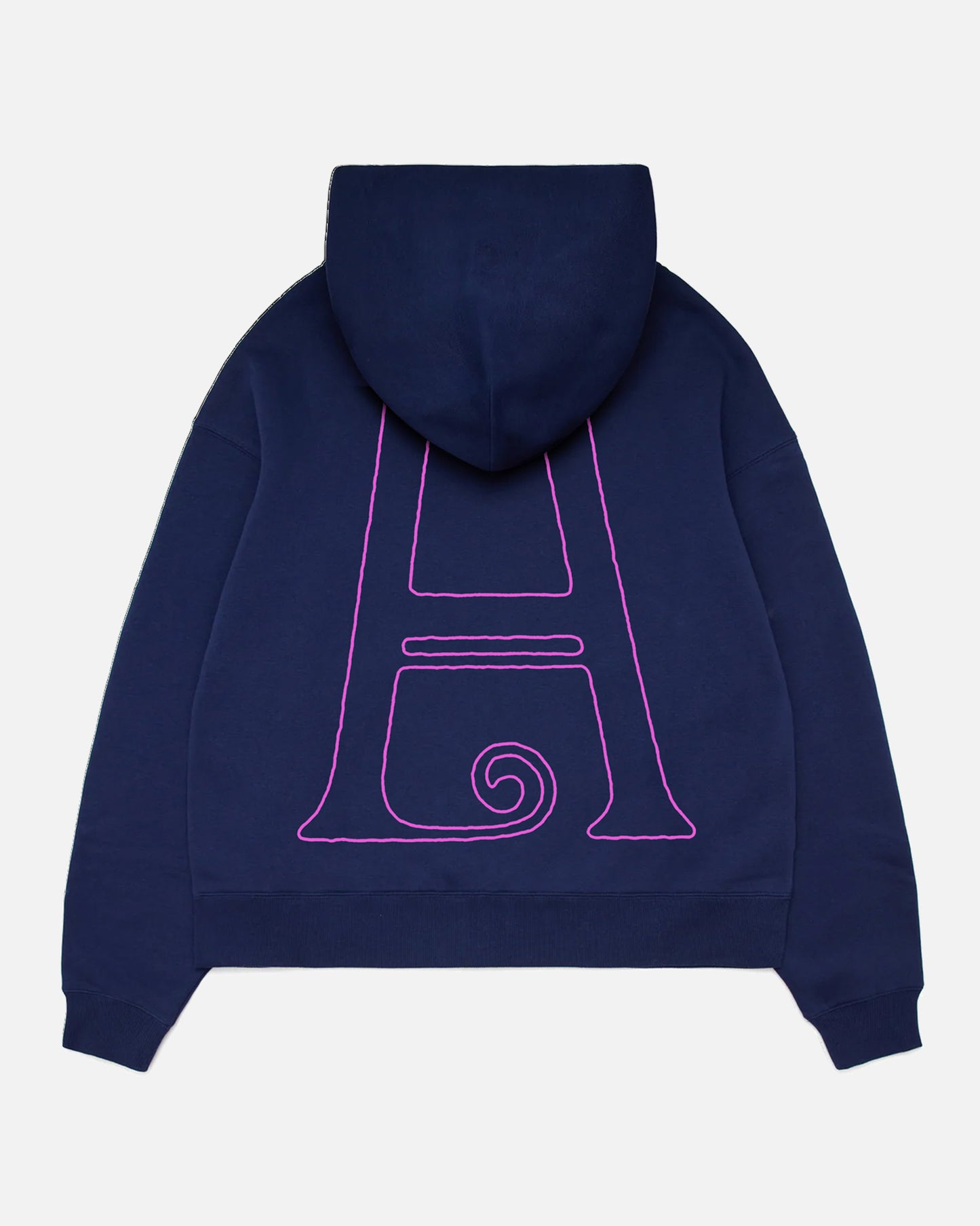 Big Zipper Hood - Navy