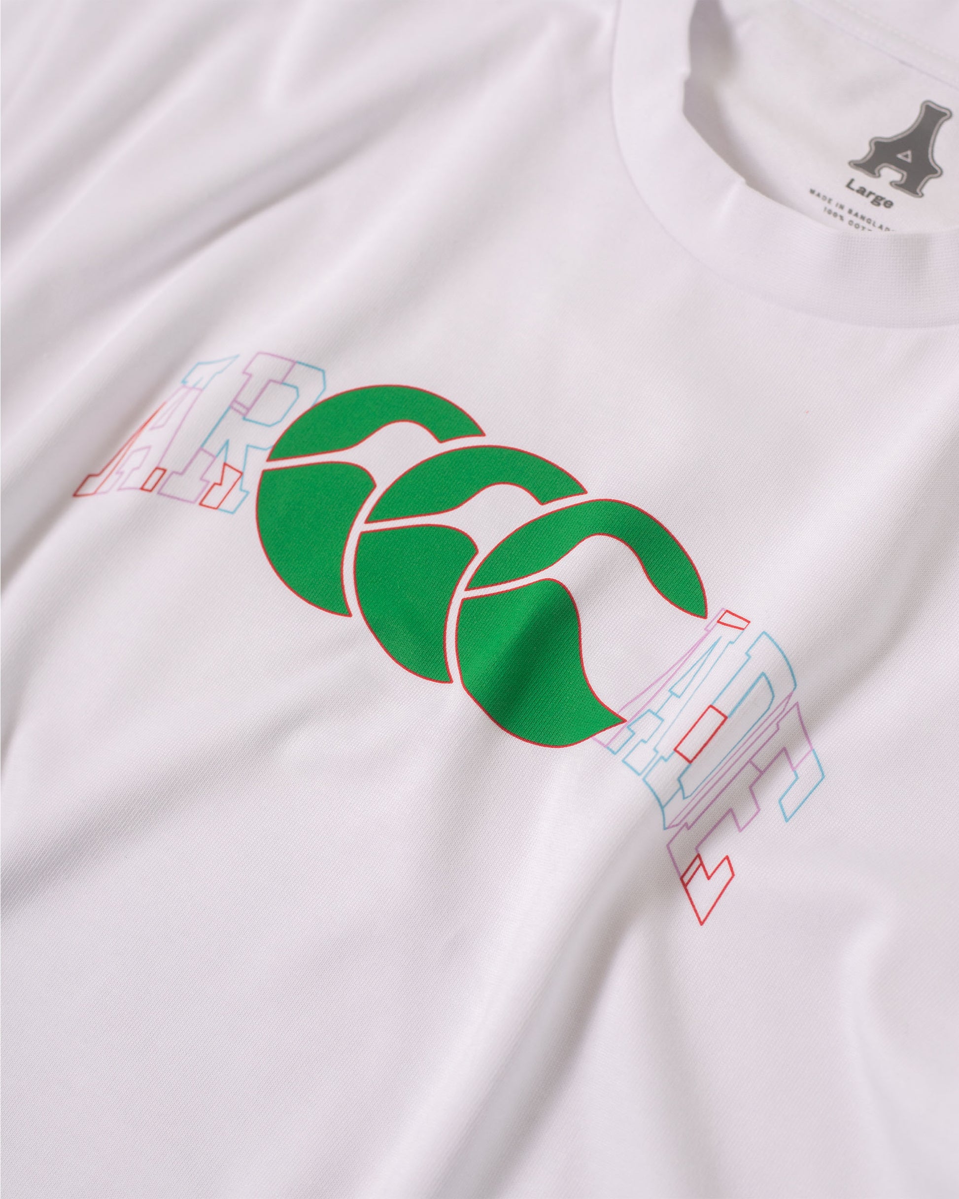 Arcade x Canterbury SS Tee – White —