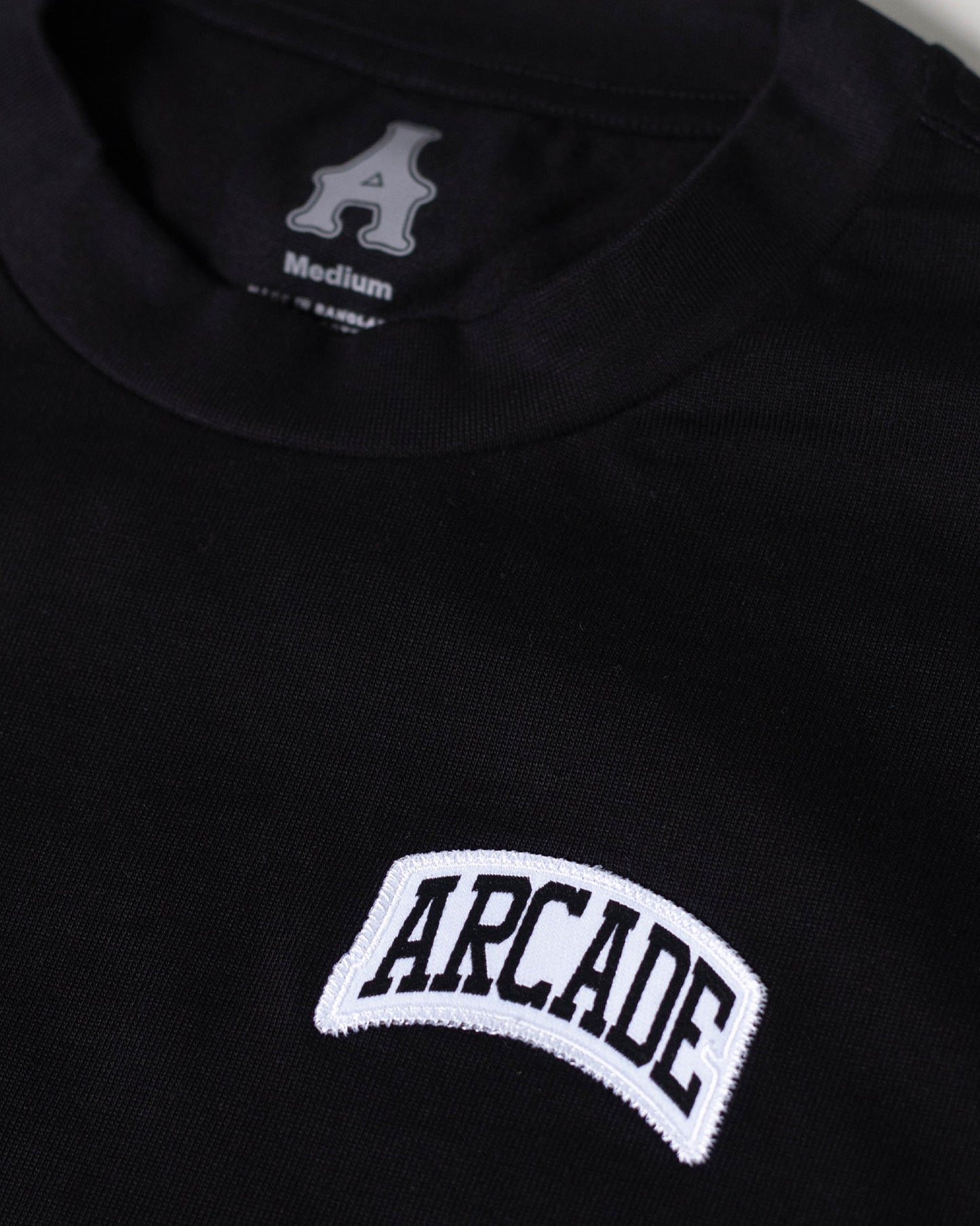 Arch Patch L/S Tee – Black