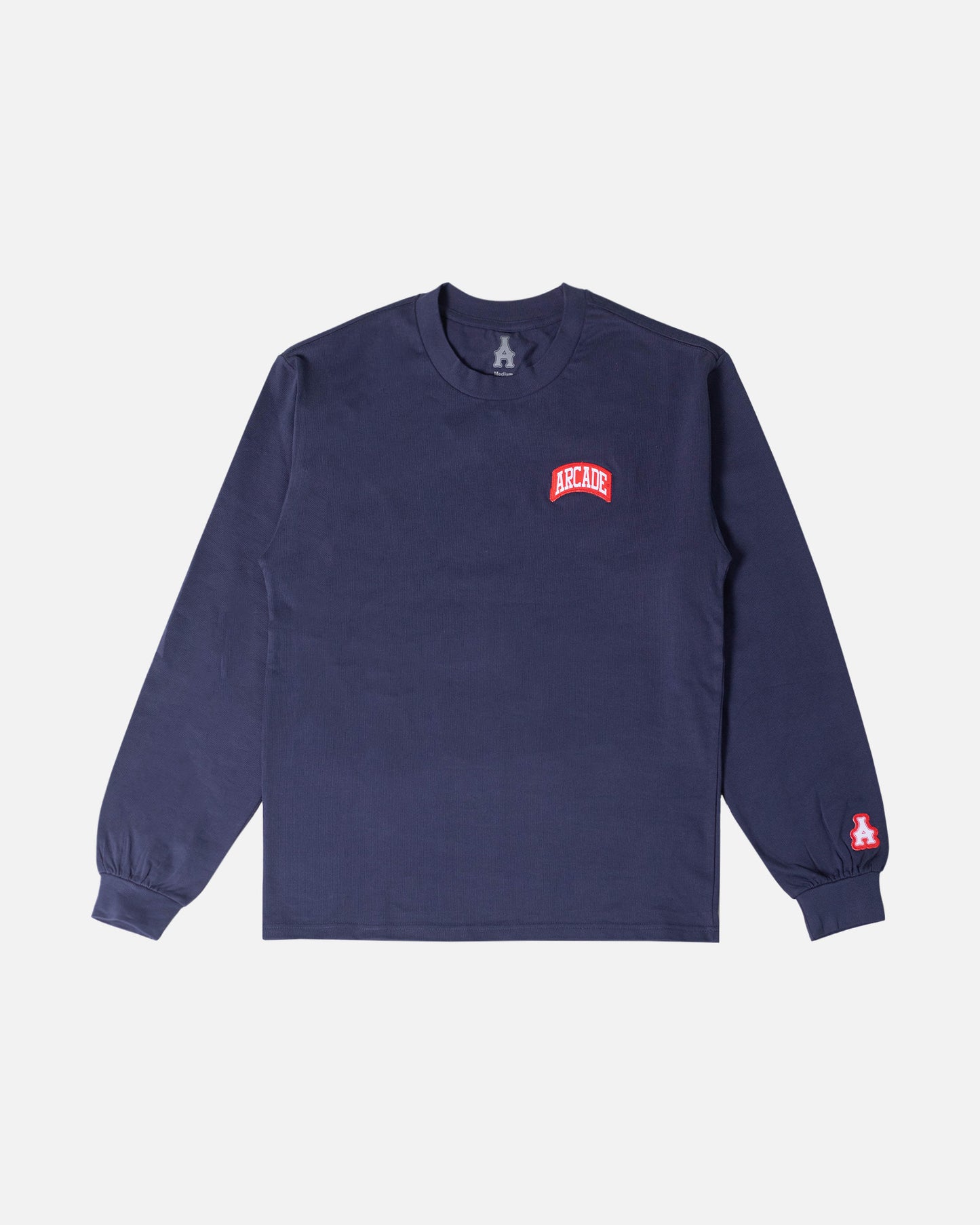 Arch Patch L/S Tee – Navy