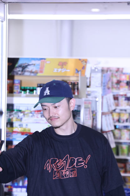 A Hat - 2 Tone (Indigo/Olive)