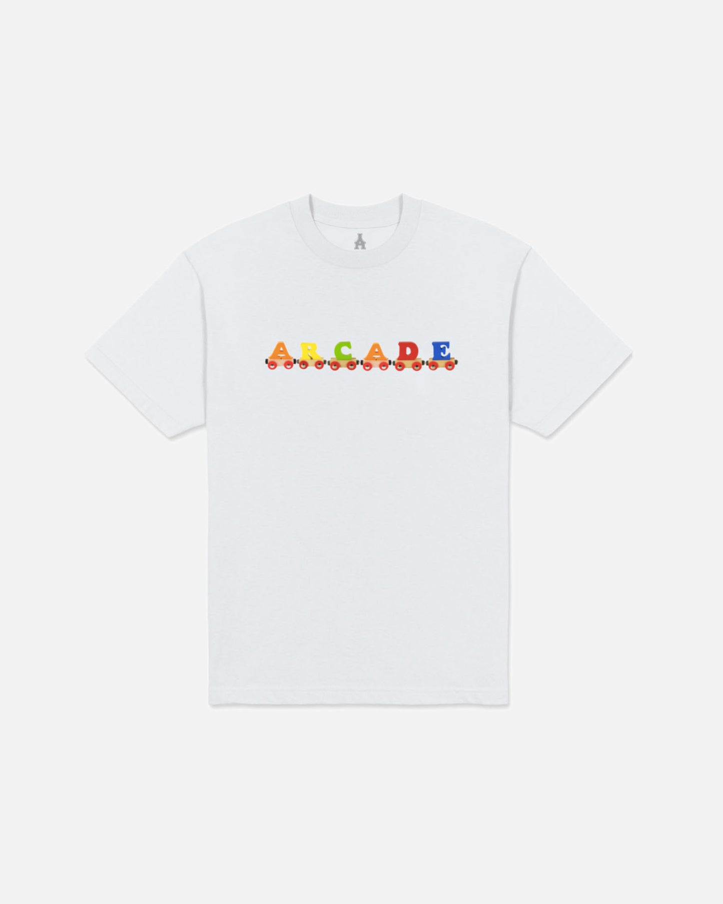 Train Tee – White