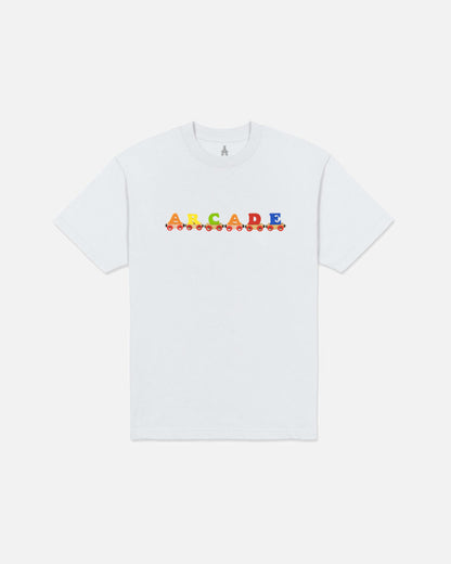 Train Tee – White